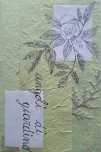 ANGOLI DI GIARDINO - libro d'artista