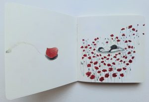 PORTATO DAL VENTO - libro d'artista