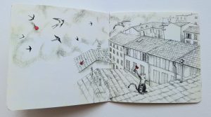 PORTATO DAL VENTO - libro d'artista